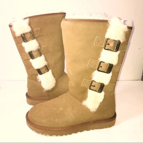 - NEW UGG KLEA LEATHER BOOT SIZE/6 - Picture 3 of 8